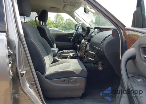 2018 Nissan Armada Sv из США, поврежденный, VIN JN8AY2NCXJ9551906